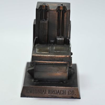 Colonial Broach Co Detroit Michigan Paperweight. Colonial Broach Company was a manufacturer of 