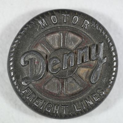 Denny Motor Freight Lines Paperweight. The company operated 1918 - 1938 (bankruptcy). Today 