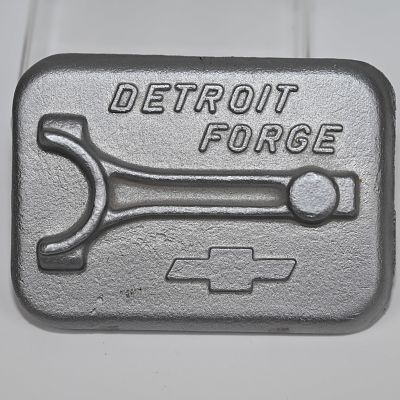 Detroit Forge Chevrolet Logo Cast Iron Paperweight. The Chevrolet Motor Car Company was founded 