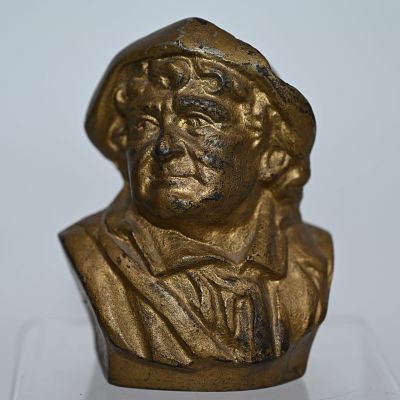 Old Rip Salt Jefferson Island Louisiana Advertising Paperweight. Old Rip Salt advertising 
