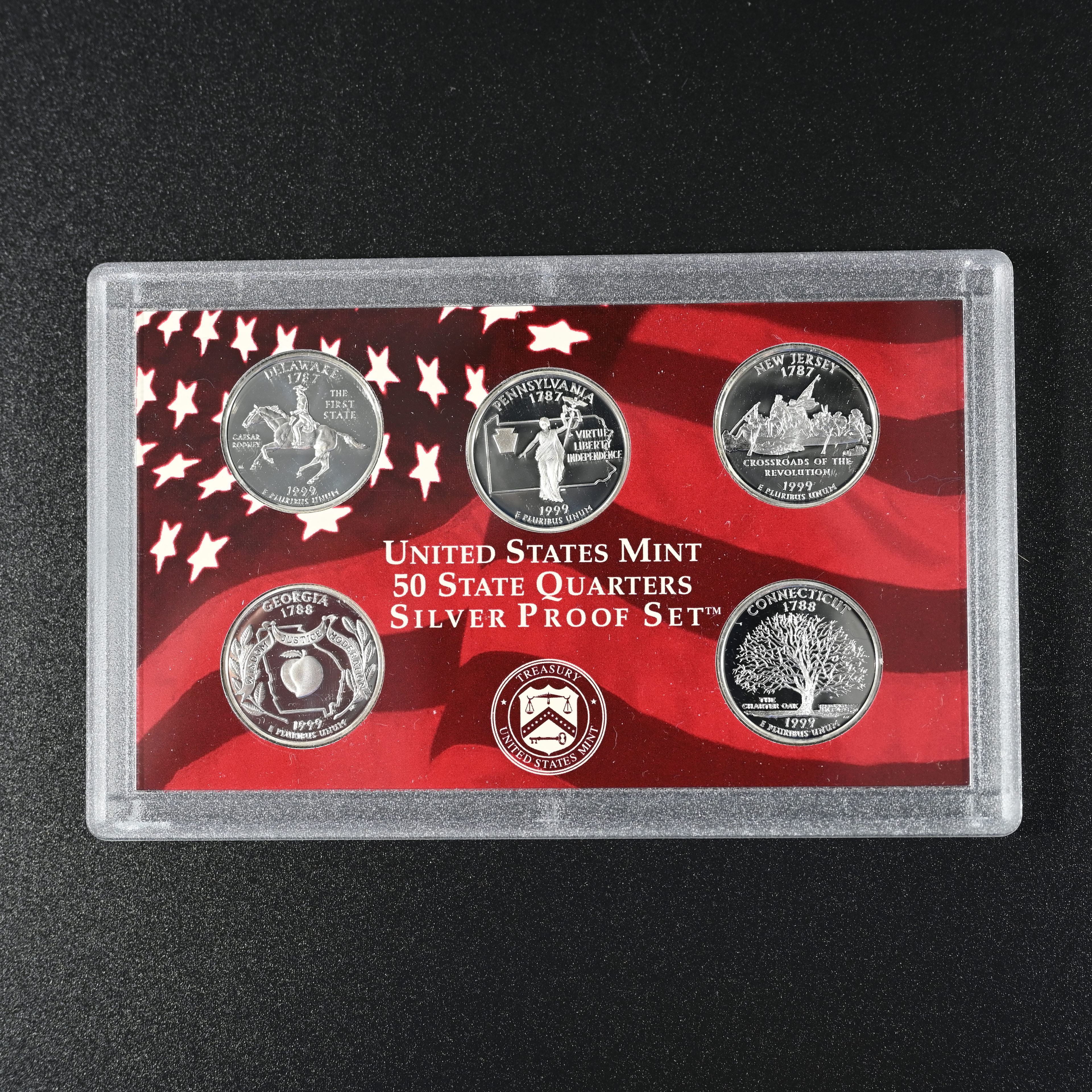 US Mint Silver Proof Set 1999