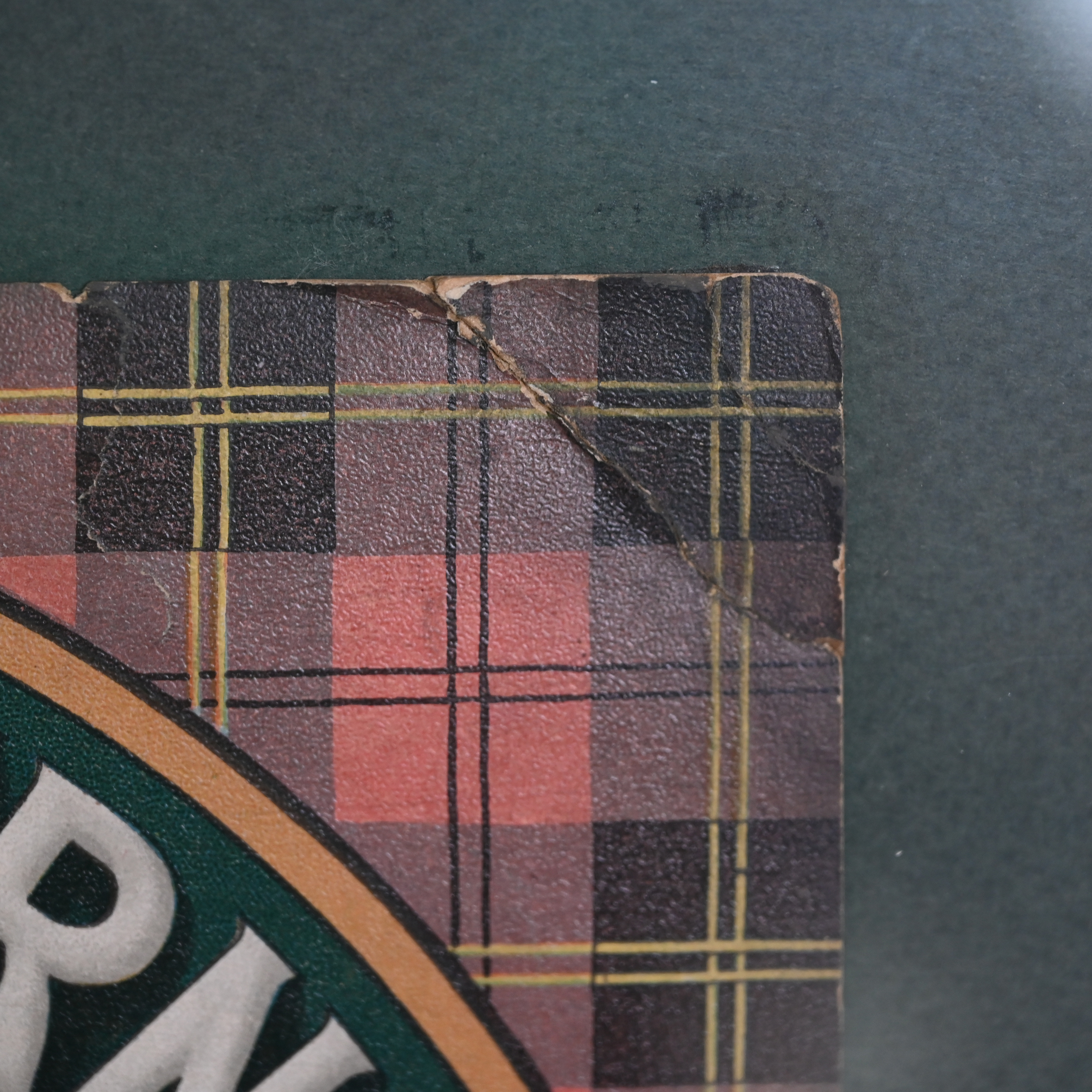 Robert Burns Cigar Cardboard Sign