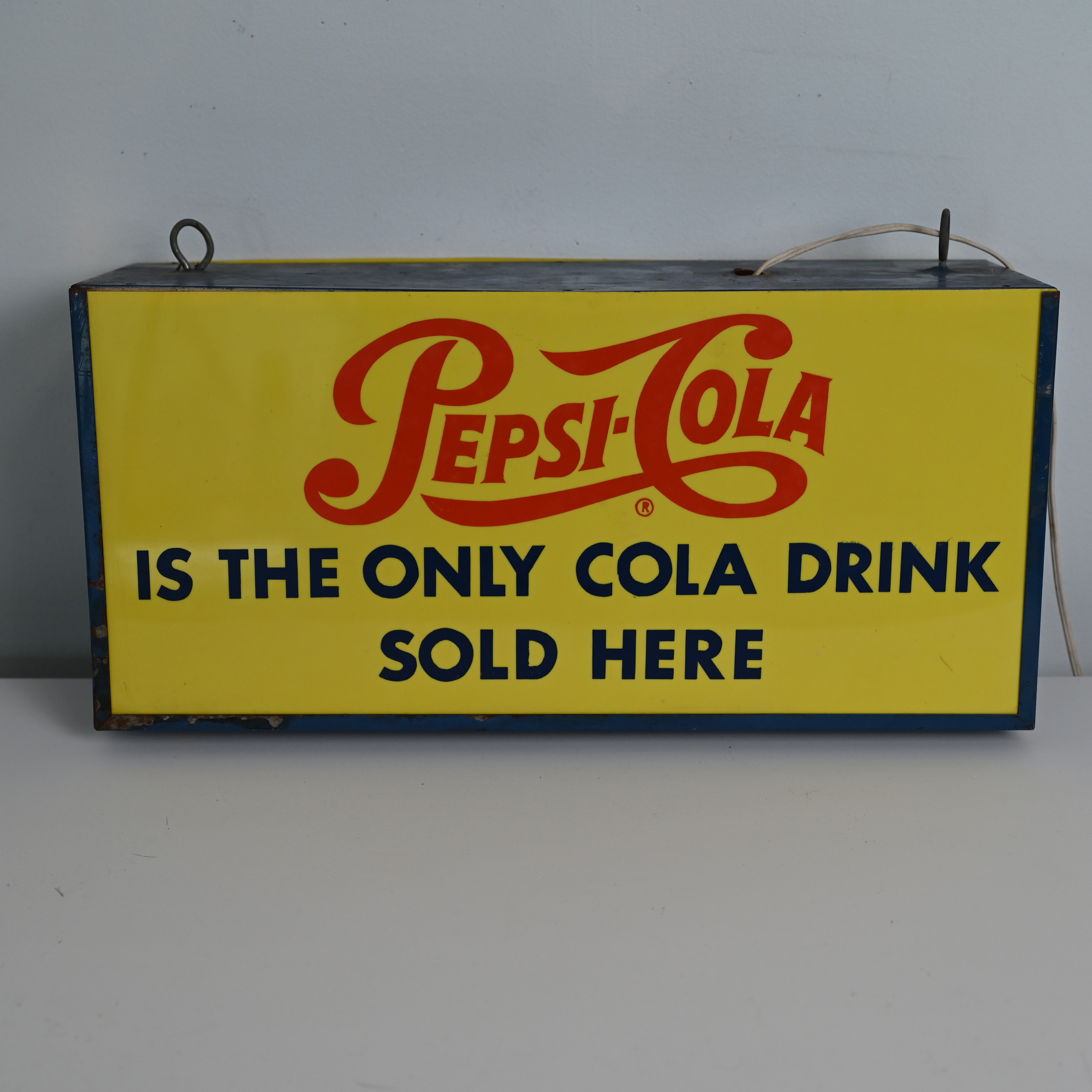Pepsi Cola Double Sided Light Box Advertisement