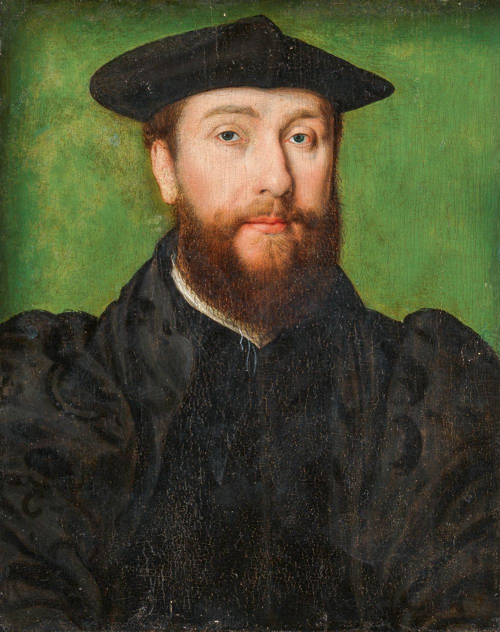 Corneille de Lyon circa 1500–1575, actually Corneille de la Haye
Portrait of a Prelate, circa 