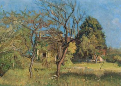 Barth&eacute;lemy Menn 1815–1893 Landscape Oil on canvas 22 x 29 cm