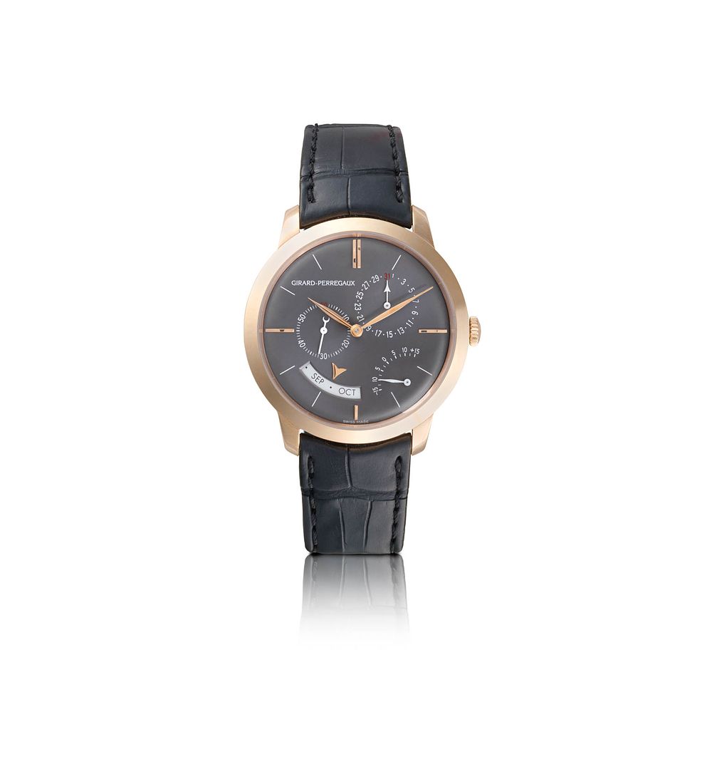 Girard-Perregaux 
"1966 Annual Calendar Equation of Time”, Ref. 49538, No. 528 
Circa 2014 
A 