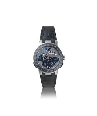 Ulysse Nardin“El Toro”, Ref. 329-00, No. 402Limited edition to 500 piecesCirca 2013A platinum 