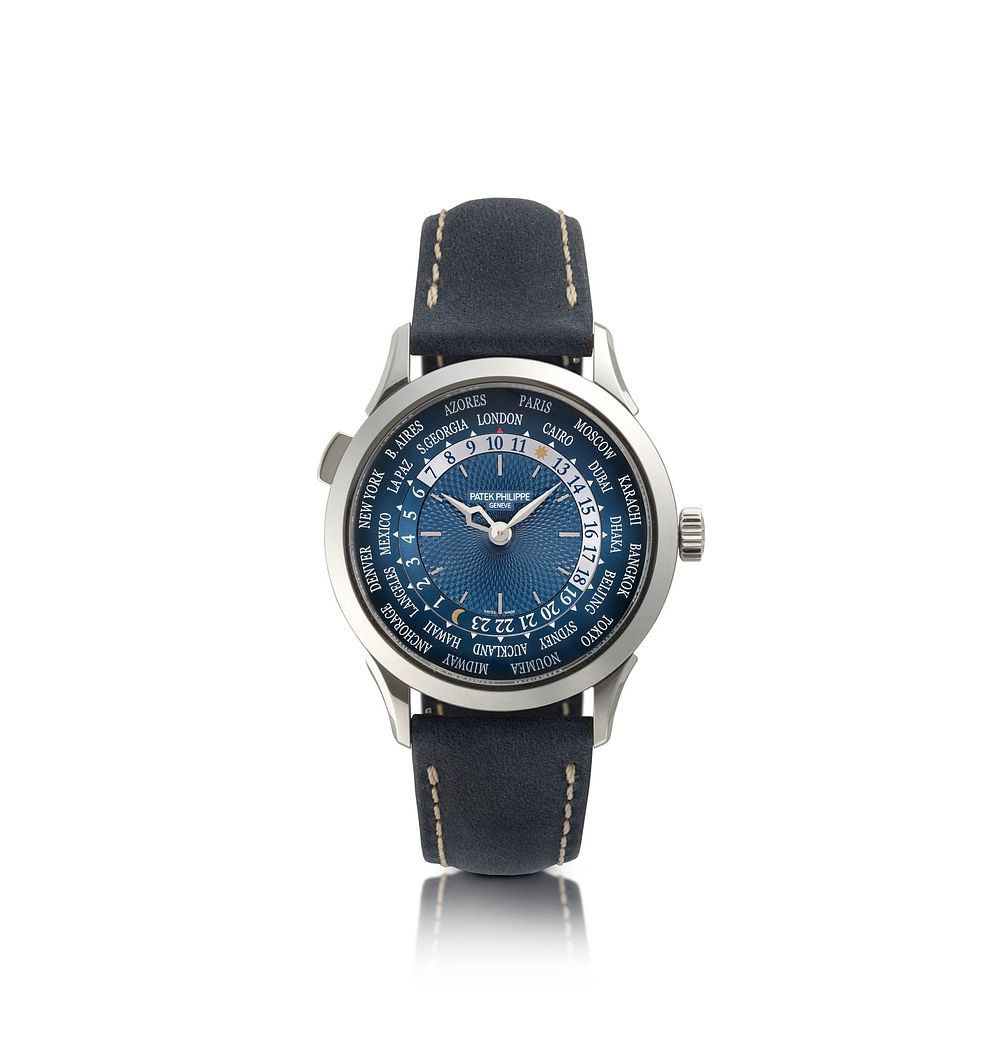 Patek Philippe
“World Time”, Ref. 5230P-001
No. 7496476/6549030
Sold on December 30th, 2022
A 