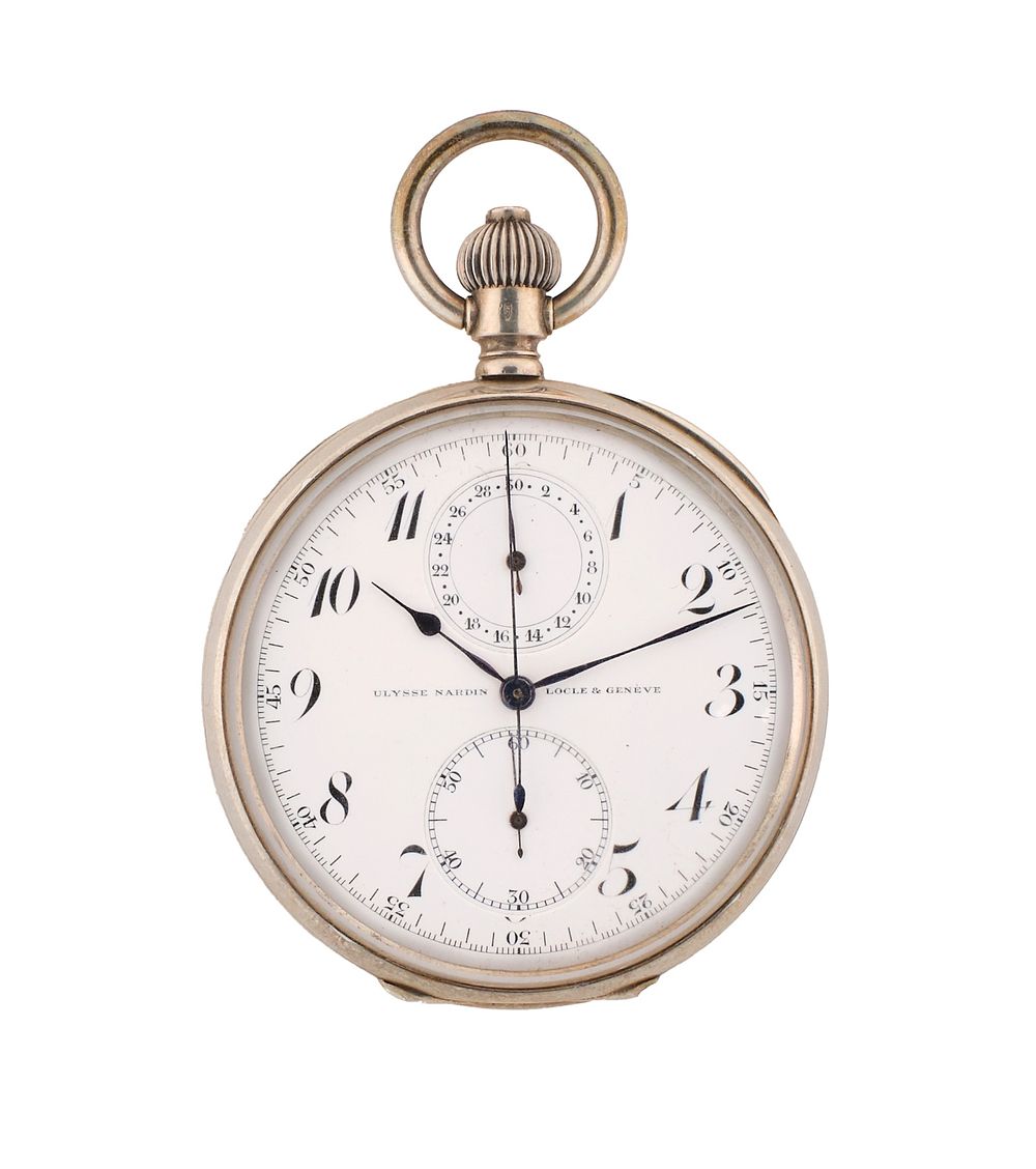 A group of three pocket watches ULYSSE NARDIN No. 345291/201705, circa 1912 A silver (900) 