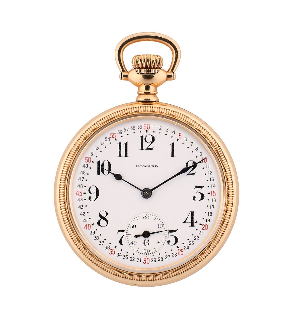 A group of three american pocket watches from late 19th and early 20th century 
HOWARD 
No. 