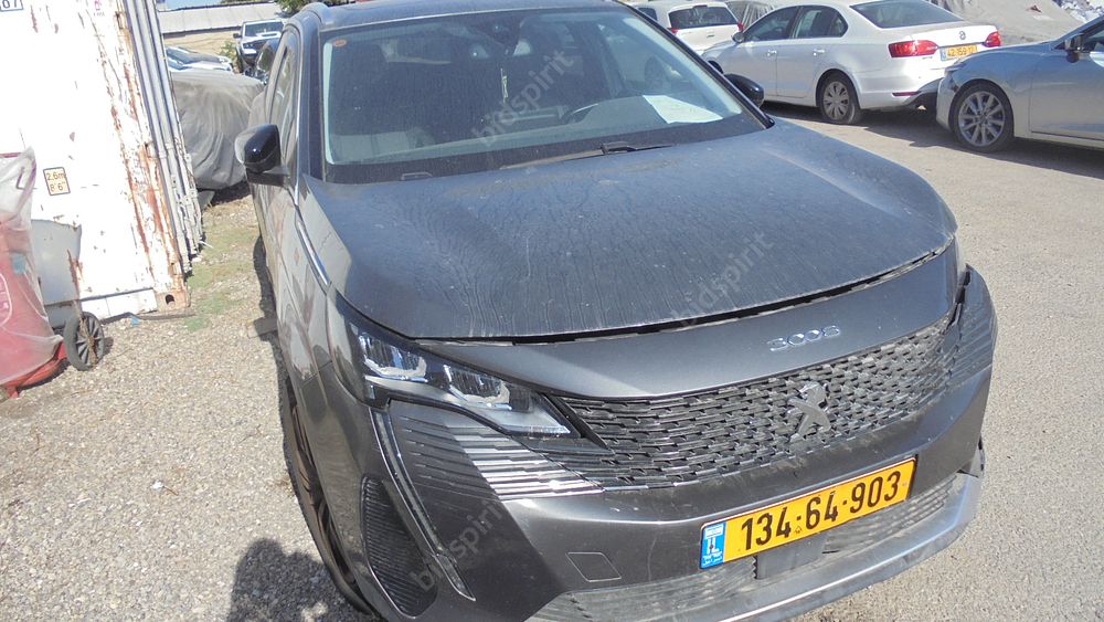 פיג'ו 3008 מודל 2022. 35,014 ק"מ, יד נוכחית: ראשונה, בעלות נוכחית: פרטי, רישום מקורי/מקוריות: פרטי