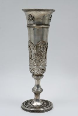 Antique Russian silver cup, silver 84, circa 1850. 
Antique Russian silver cup, made of 84 