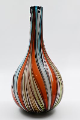 אגרטל זכוכית מוראנו. גובה: 32 ס