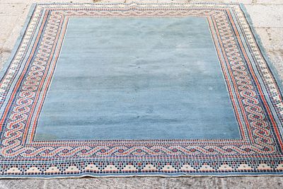 A Jerusalem carpet from the Land of Israel. Early 1930s. 
A similar carpet was exhibited at the 