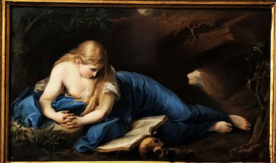 KPM Porcelain painting, Germany, signed, late 19th century, frame dimensions 52.5X40 cm, plaque 