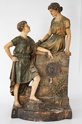 Friedrich Goldscheider. Large. 54 cm. 
1900-1913. Sculpted by B. Haniroff. Signed, numbered and 