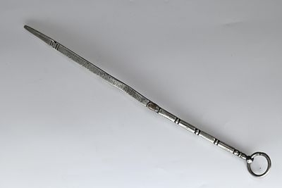 Silver Torah scroll finger. North Africa, 19th century. 
Torah scroll finger, silver, North 
