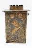 Rare charity fund - Europe. 
Charity box made of copper, Europe, end of the 19th century Image - 3