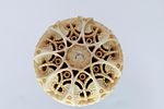 Perfume dispenser, handmade silver, unusual and special black niello combined with carving Image - 2