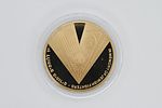 Special gold coin, 50th anniversary of the victory over Nazi Germany, 1995. 
Purity grade Image - 2