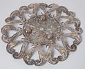 A plate made of silver, Bezalel Jerusalem, signed, decorated with filigree work in various Image - 1