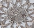 A plate made of silver, Bezalel Jerusalem, signed, decorated with filigree work in various Image - 5