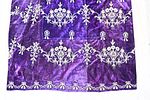 A veil / textile embroidered with gold threads around 1870 
Parocht / decorative textile for Image - 1