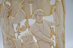 Sawing work and hand-carving relief "King Solomon - The process of building the Temple" Image - 8