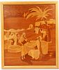 Marquetry image 
An impressive picture made with the marquetry technique, Eliezer Abd Avraham Image - 6