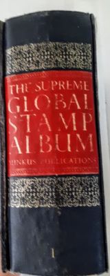 אלבום בולים The Supreme Global Stamp Album I; Minkus Publications Inc אלבום נרחב ביותר כולל 