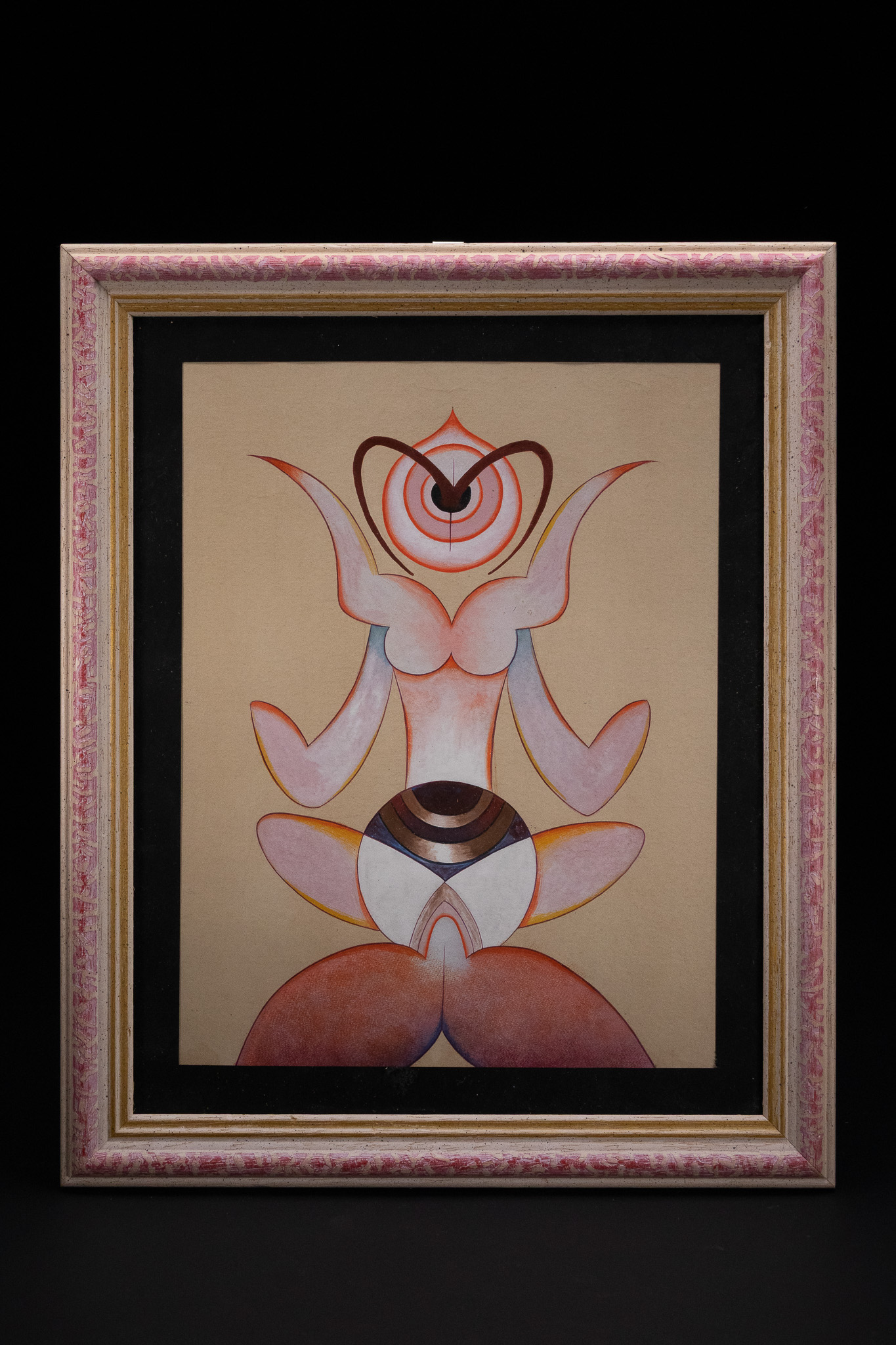 GHULAM RASOOL SANTOSH (1929–1997) - 'NEO-TANTRIC ABSTRACT COMPOSITION'.