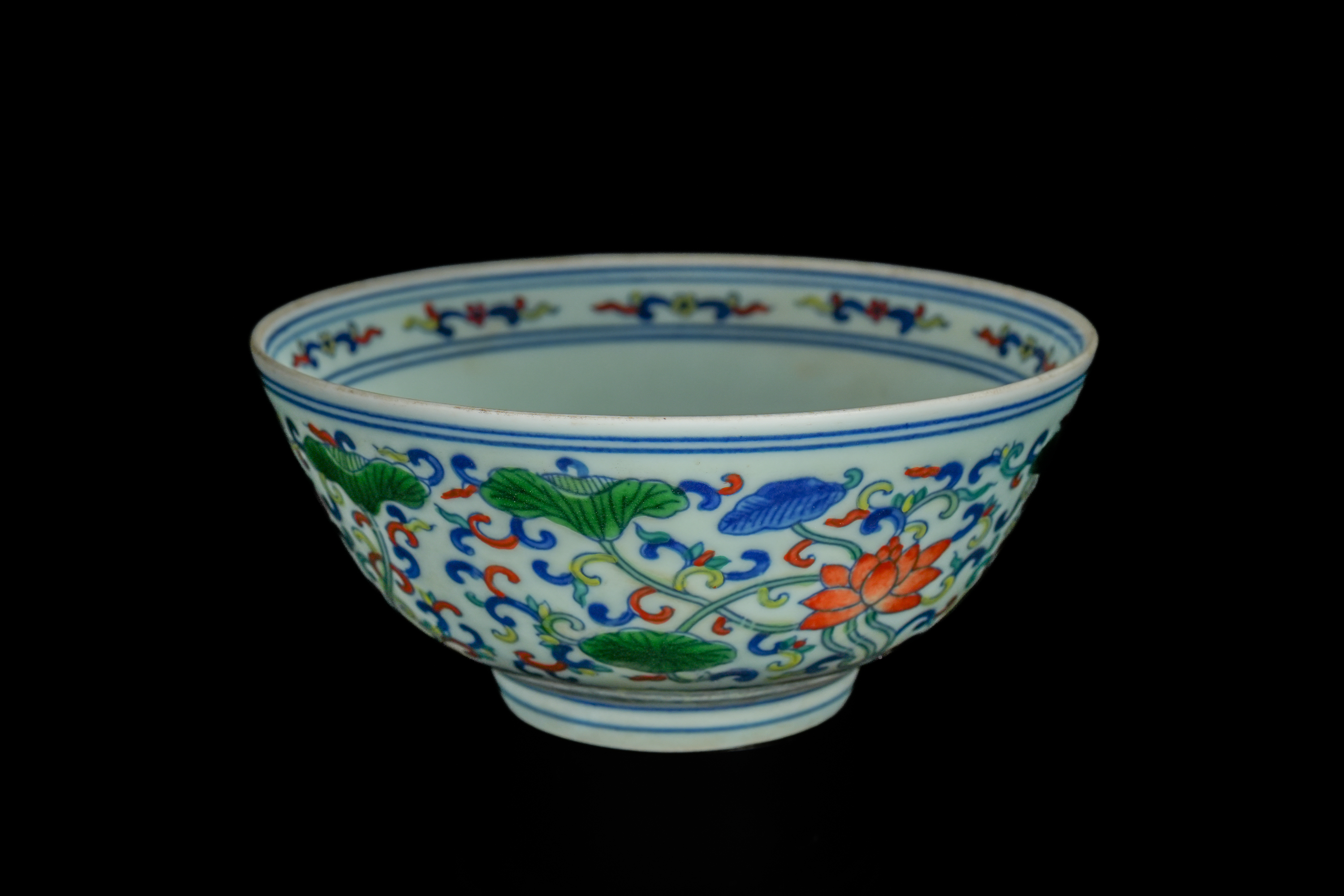 A Chinese Doucai Porcelain Bowl, Yongzheng Mark.