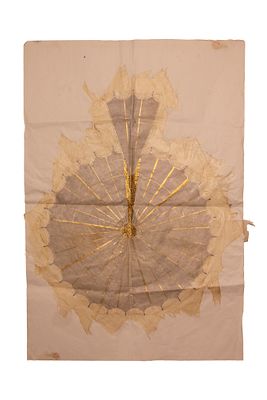 AN INDO-PERSIAN CALLIGRAPHIC MICROGRAPHY PANEL OF THE COMPLETE QURAN ON VELLUM. A large 