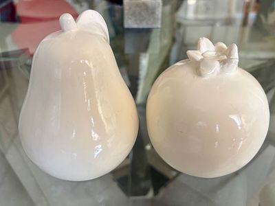 לוט אגס ורימון, קרמיקה, צ׳יפ קל לכתר הרימון, 12x9 ס״מ