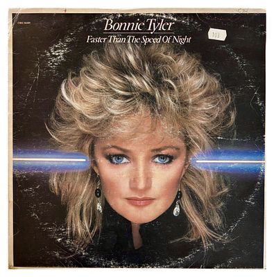 תקליט Bonnie Tyler – Faster Than The Speed Of The Night, לא נבדק, חיצונית נראה תקין