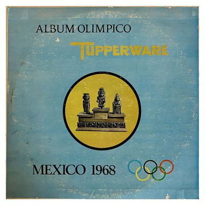 תקליט משולש Mexico 1968 Olimpico, לא נבדק, חיצונית נראה תקין