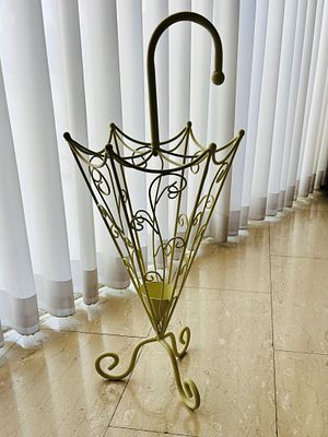 מעמד למטריות בצורת מטריה, מתכת, 65x30 ס״מ