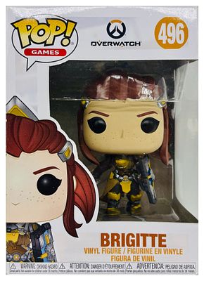 מארז פאנקו פופ בדמות ברידג׳יט, 
Funko POP! GAMES 496 
OVERWATCH - BRIDGITTE 
