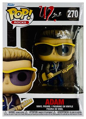 מארז פאנקו פופ בדמות אדם, 
Funko POP! ROCKS 270 
U2 ZOO TV - ADAM 
חדש באריזה 