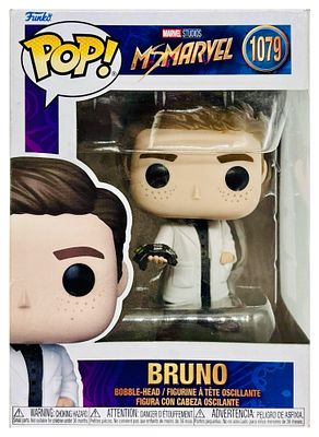 מארז פאנקו פופ בדמות ברונו, 
Funko POP! 1079 
MS MARVEL - BRUNO 
חדש באריזה