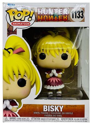 מארז פאנקו פופ בדמות ביסקי, 
Funko POP! ANIMATION 1133 
HUNTER X HUNTER - BISKY 
