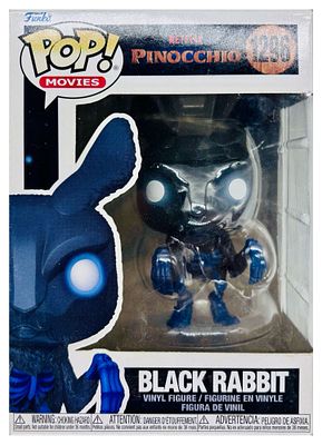 מארז פאנקו פופ בדמות הארנב השחור, 
Funko POP! MOVIES 1296 
NETFLIX PINOCCHIO - BLACK RABBIT 
