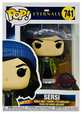 מארז פאנקו פופ בדמות סרסי, 
Funko POP! 741 
ETERNALS - SERSI 
חדש באריזה