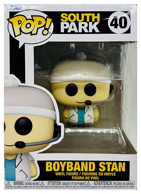 מארז פאנקו פופ בדמות סטאן בלהקת בנים, 
Funko POP! 40 
SOUTH PARK - BOYBAND STAN 
