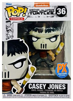 מארז פאנקו פופ בדמות קייסי ג׳ונס, 
Funko POP! COMICS 36 
TEENAGE MUTANT NINJA TURTLES - CASEY 