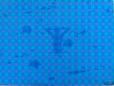 דגנית ברסט 
"מופשט כחול" 
ליטוגרפיה ישנה ואיכותית 
חתום וממוספר ביד האמנית