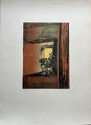 נטע דור 
ליטוגרפיה ישנה ואיכותית 
חתום וממוספר ביד האמנית