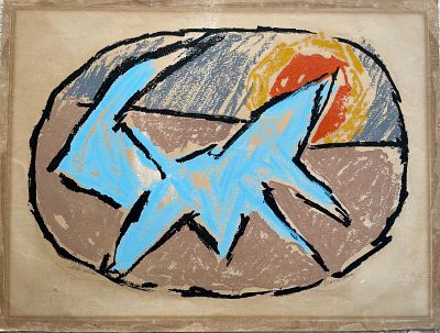 מרסל ינקו 
"מופשט" 
ליטוגרפיה ישנה ואיכותית 
חתום וממוספר ביד האמן