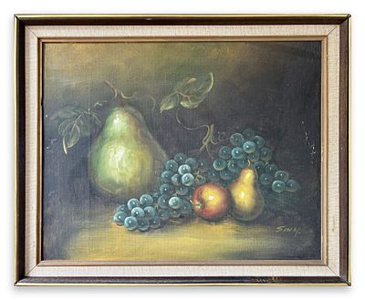 שמן על בד, 49.5x61 ס״מ כולל המסגרת, חתום