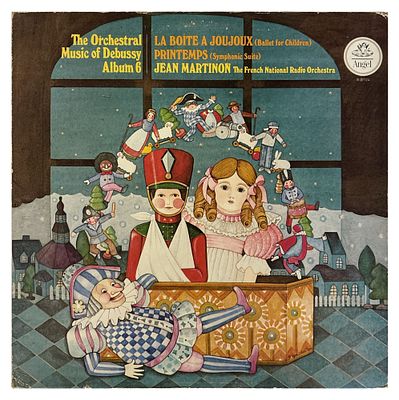 תקליט Jean Martinon / French National Radio Orchestra - The Orchestral Music of Debussy Album 6 